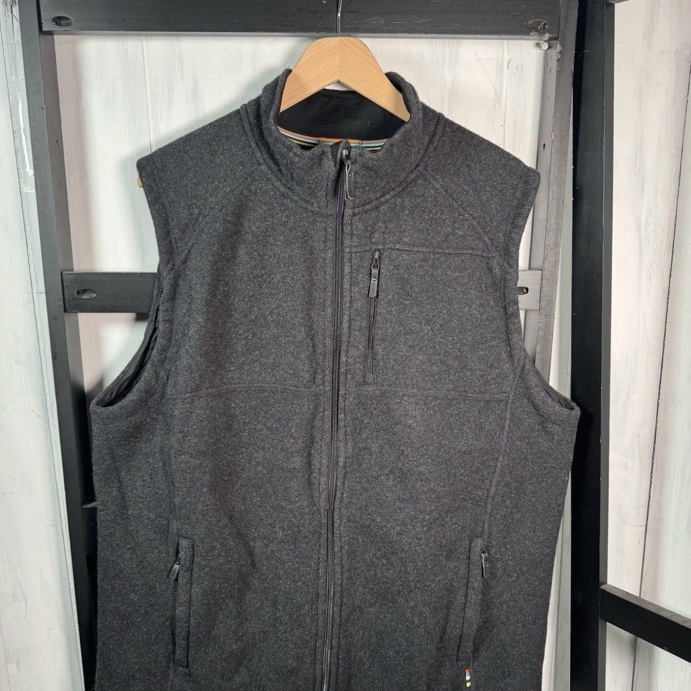 Smartwool echo lake Full-Zip Fleece Vest xl new